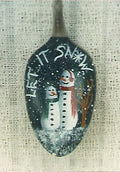 Let It Snow Teaspoon Ornament - Debby Forshey