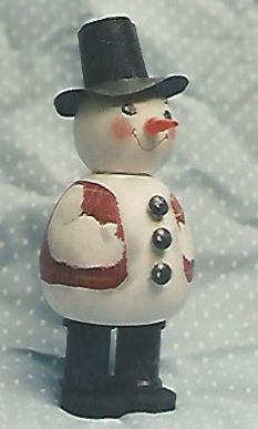 Apple Belly Snowman - Debbie Kaput