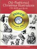 CLEARANCE: Old-Fashioned Christmas Illustrations CD-Rom and Book - Dover Publications