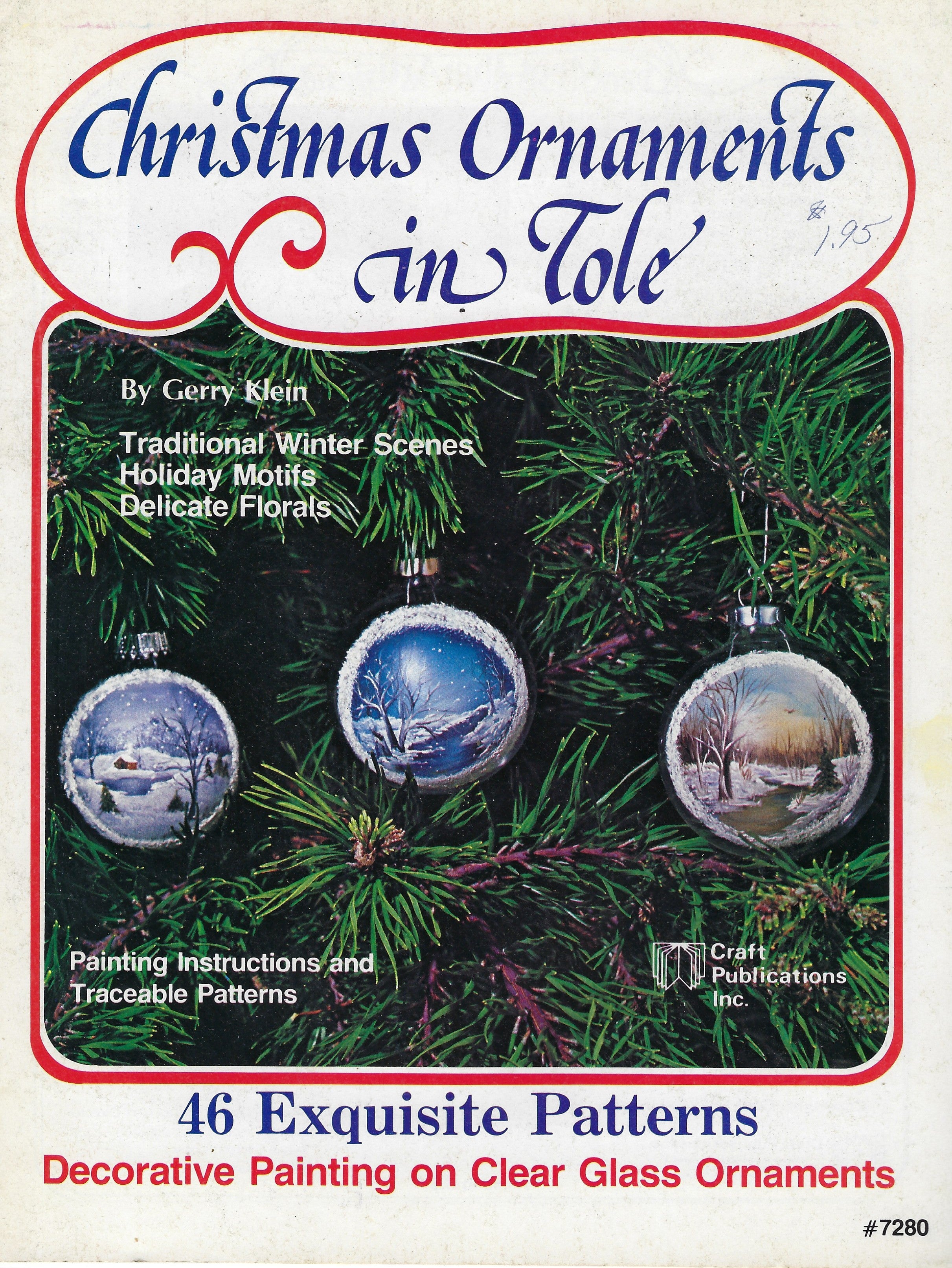 Christmas Ornaments in Tole - Gerry Klein