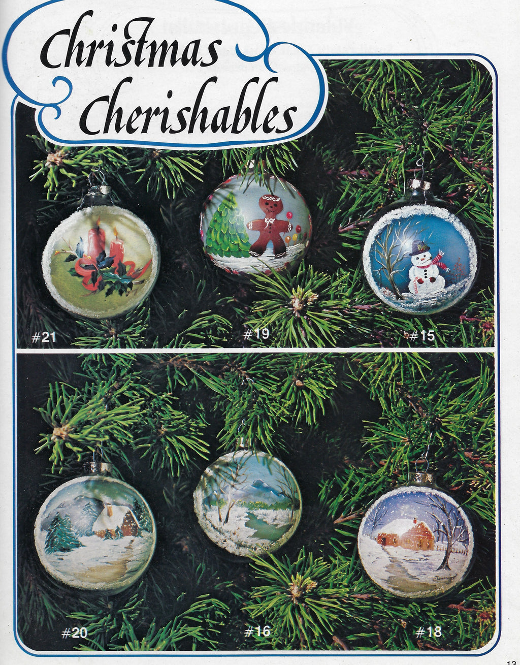 Christmas Ornaments in Tole - Gerry Klein