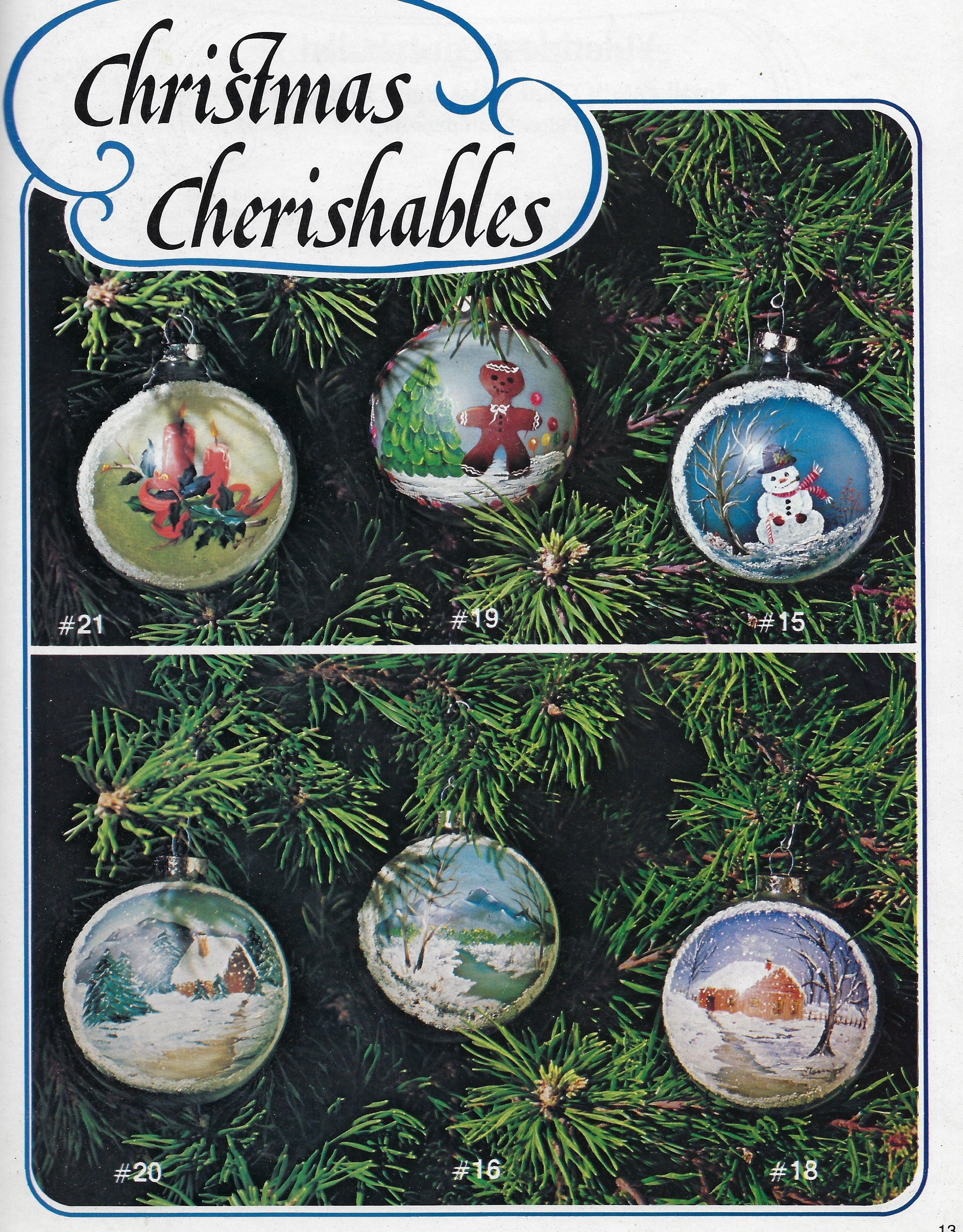Christmas Ornaments in Tole - Gerry Klein