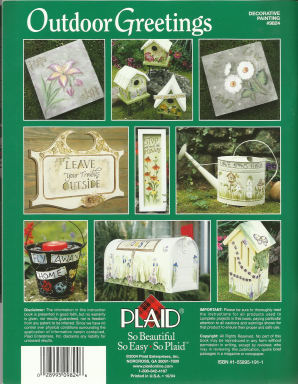 CLEARANCE: Outdoor Greetings - Donna Dewberry