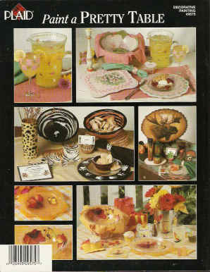 Paint a Pretty Table - Pat Wakefield - OOP