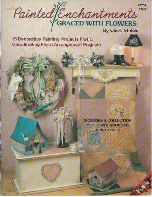 CLEARANCE: Painted Enchantments Graced with Flowers - Chris Stokes