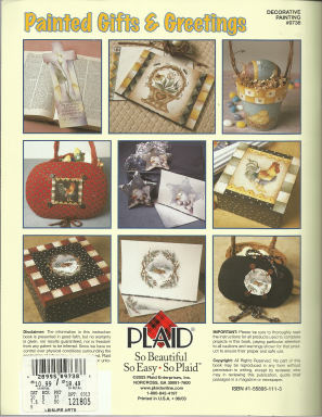 CLEARANCE: Painted Gifts and Greetings - Cindy Mann Vitale