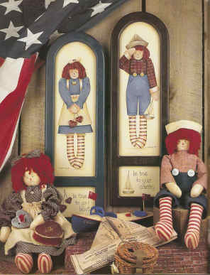 Painted Stuff the Americana Collection - Kelly Hoernig - OOP