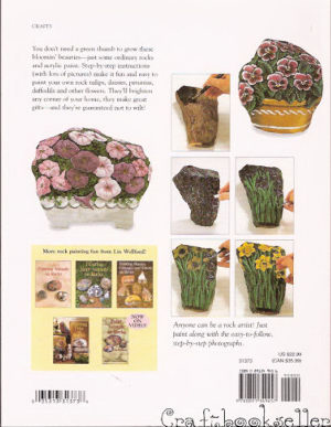 Painting Flowers on Rocks - Lin Wellford - OOP