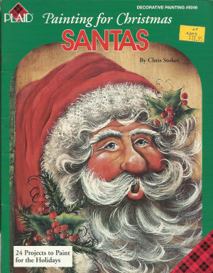 Painting for Christmas Santas - Chris Stokes - OOP