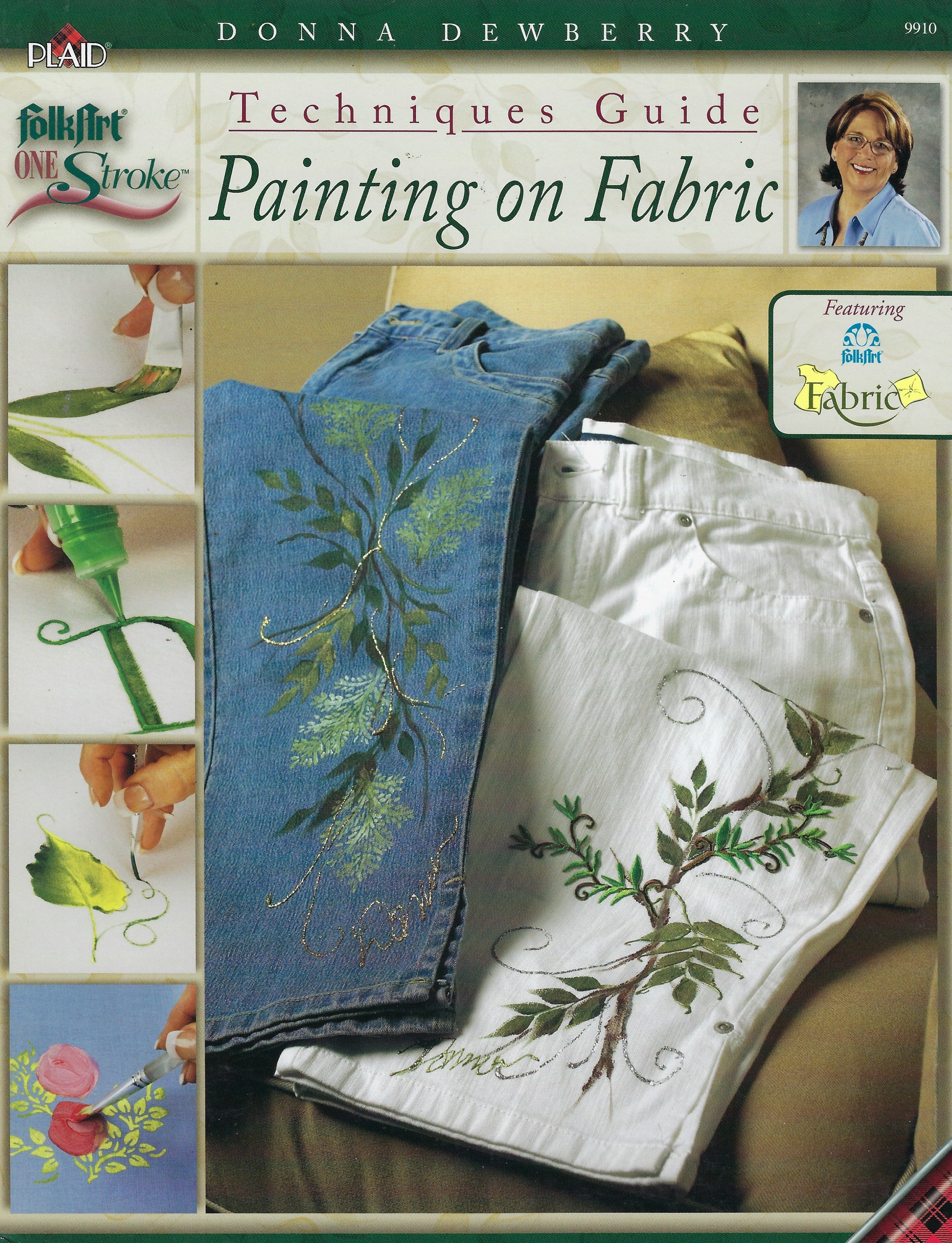 Painting on Fabric Techniques Guide - Donna Dewberry
