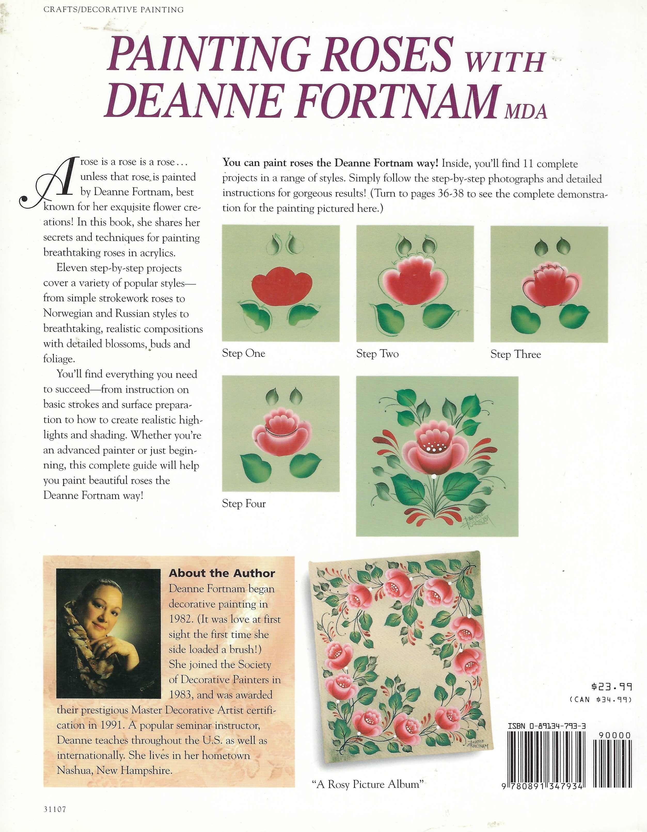 CLEARANCE: Painting Roses with Deanne Fortnam