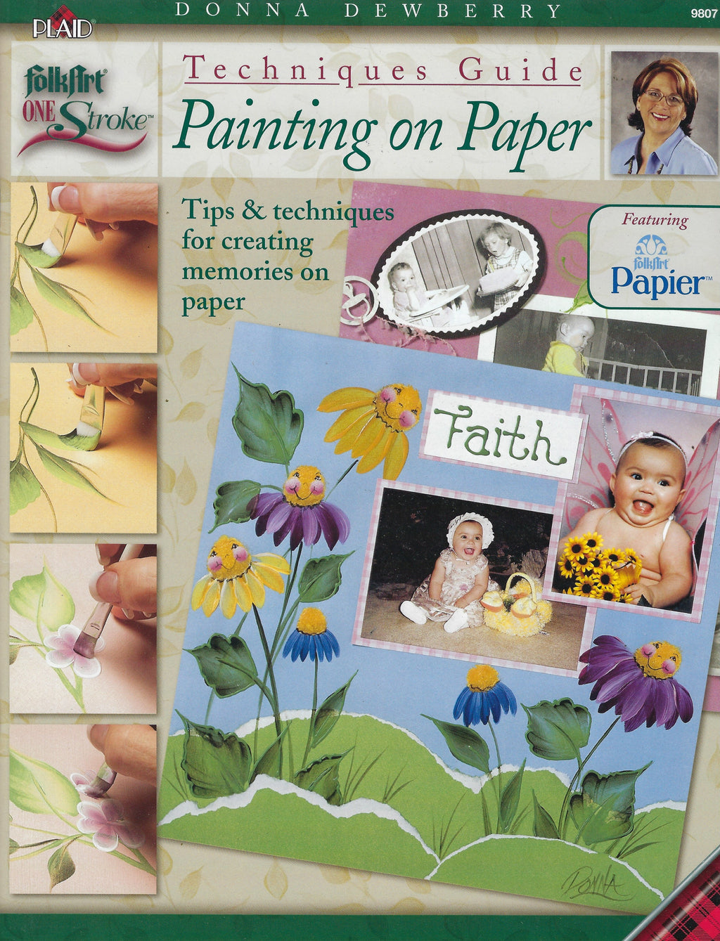 Painting on Paper Techniques Guide - Donna Dewberry