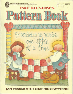 CLEARANCE: Pattern Book Vol. 1 - Pat Olson
