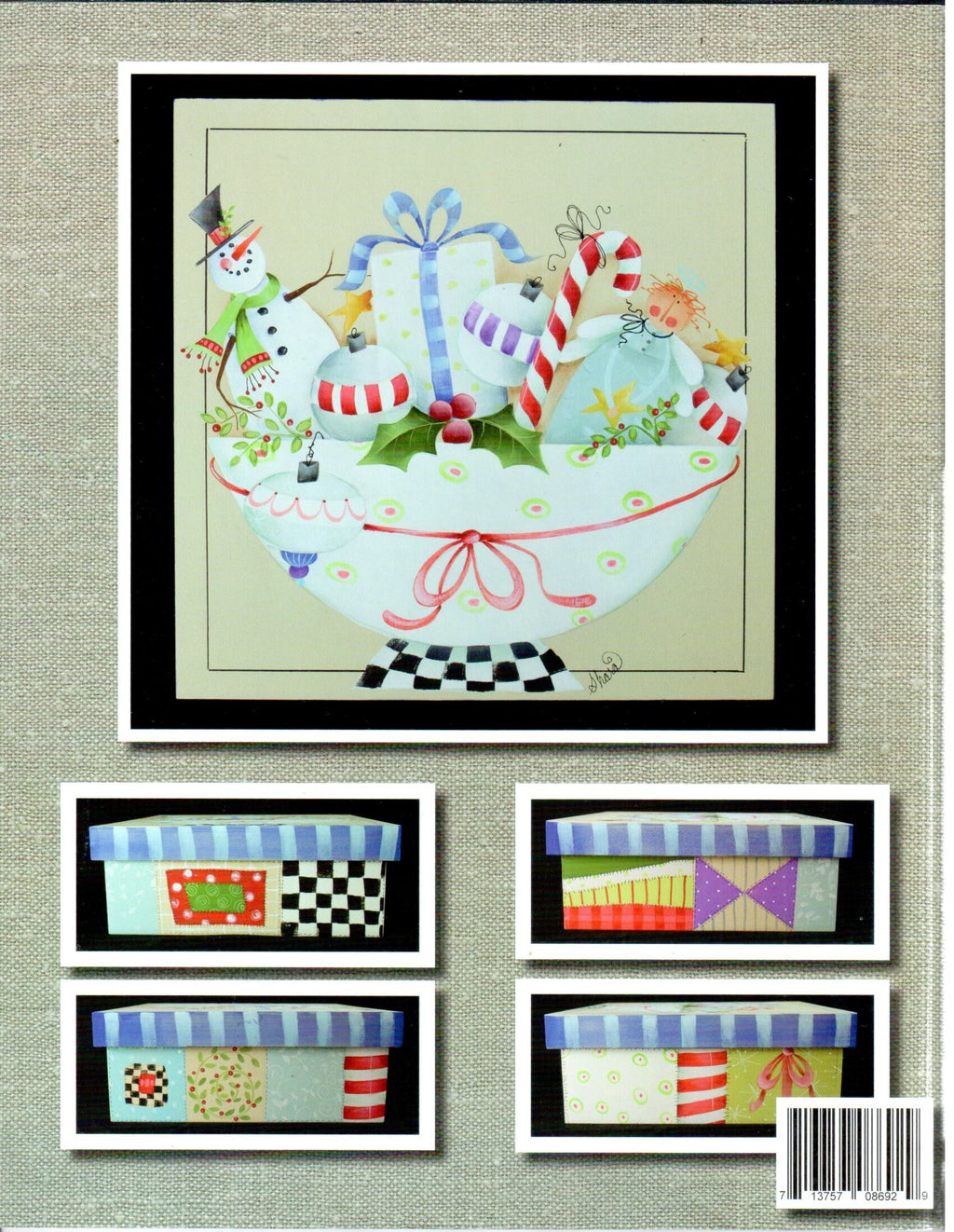 Shara's Funky Folk Art Christmas - Shara Reiner