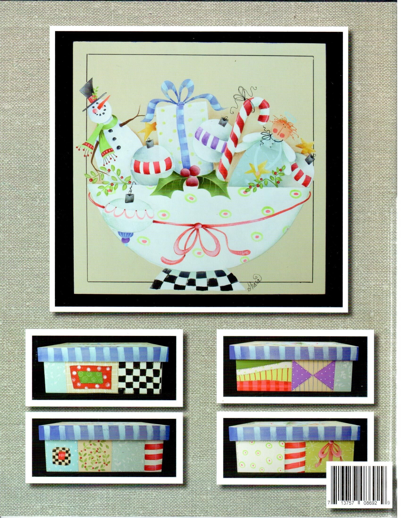 Shara's Funky Folk Art Christmas - Shara Reiner