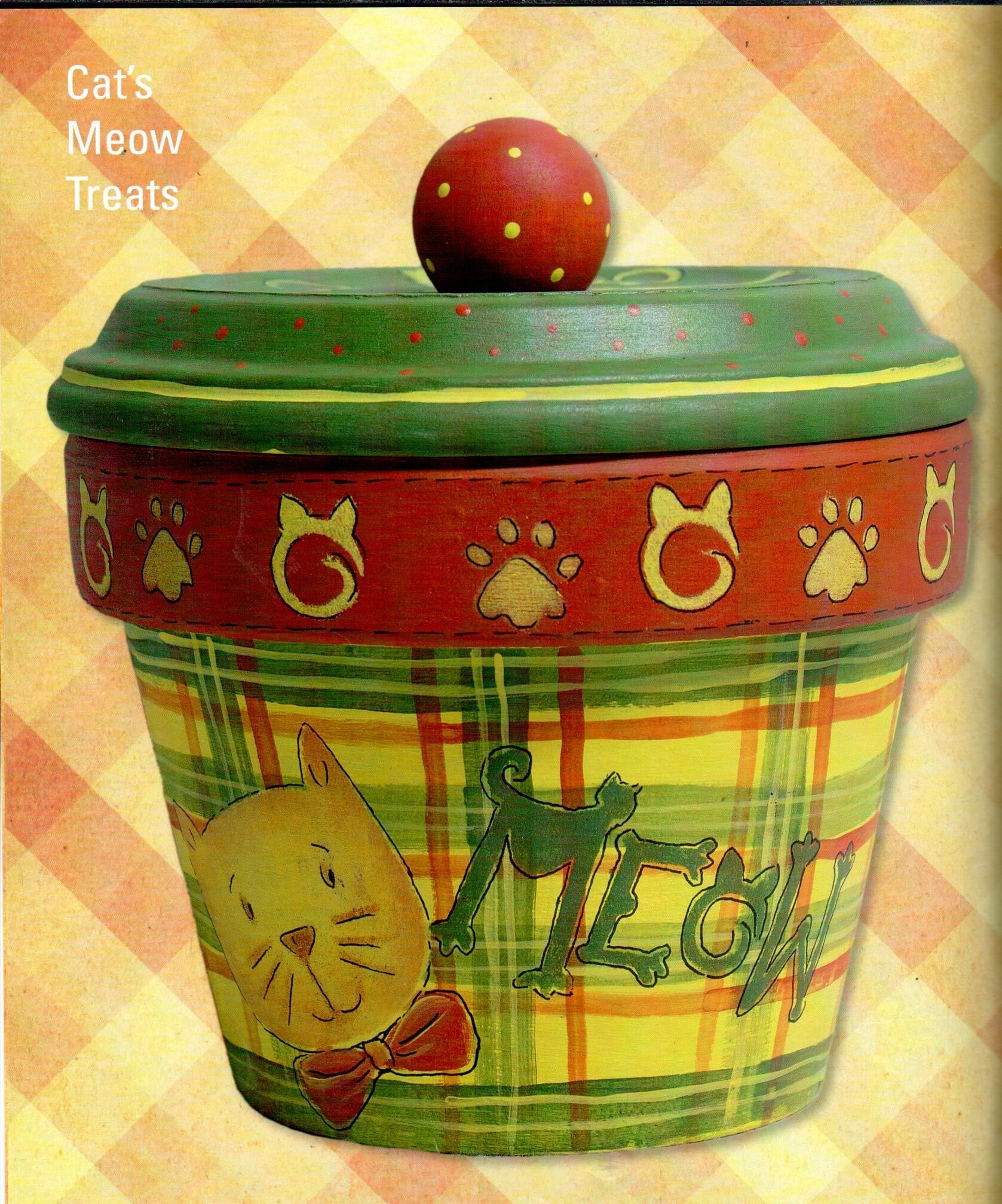 Decorative Painting for Clay Pots and Saucers - Linda Lover