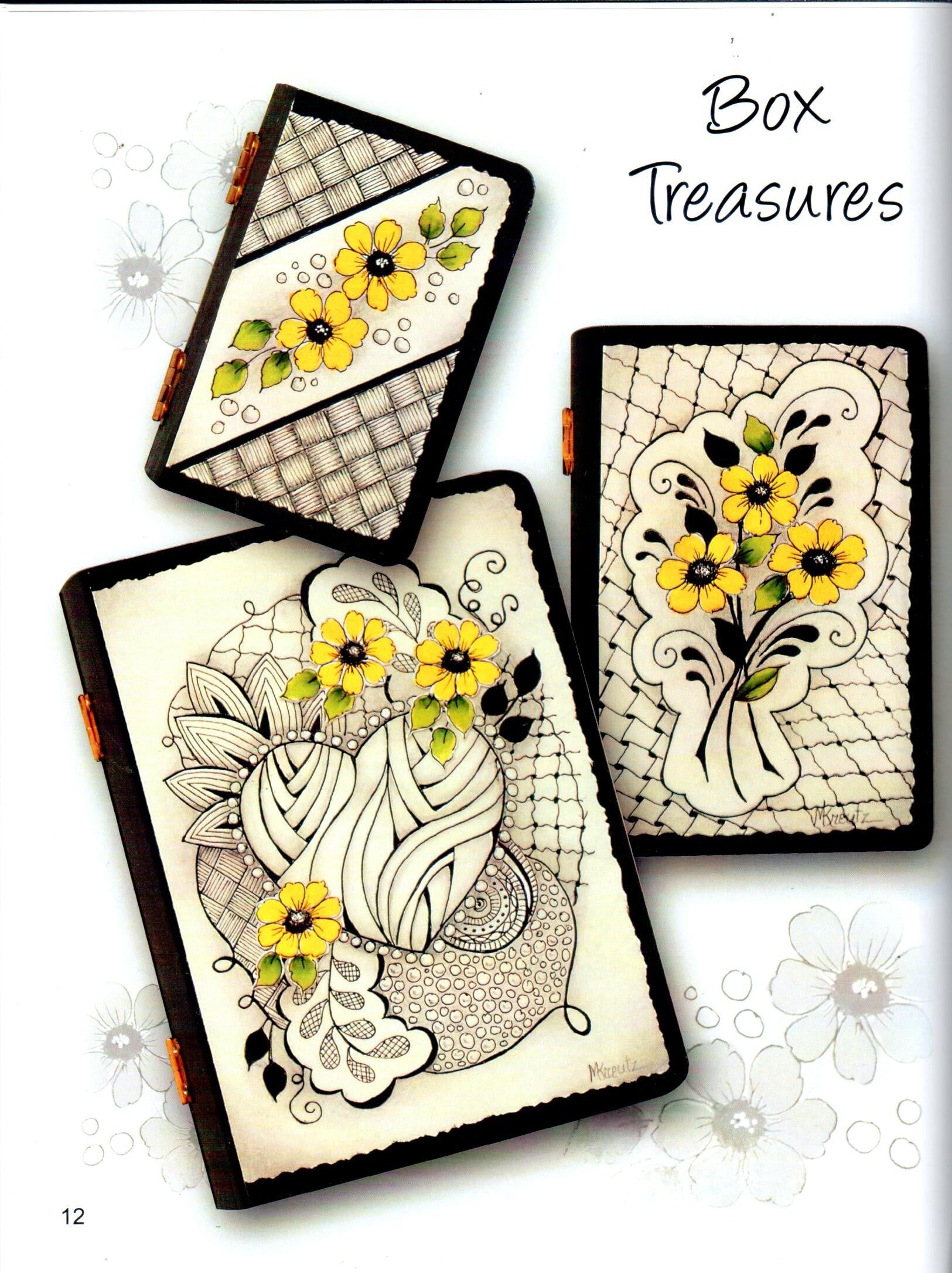 Marlene's Ink Therapy Artistic Embellishments - Marlene Kreutz