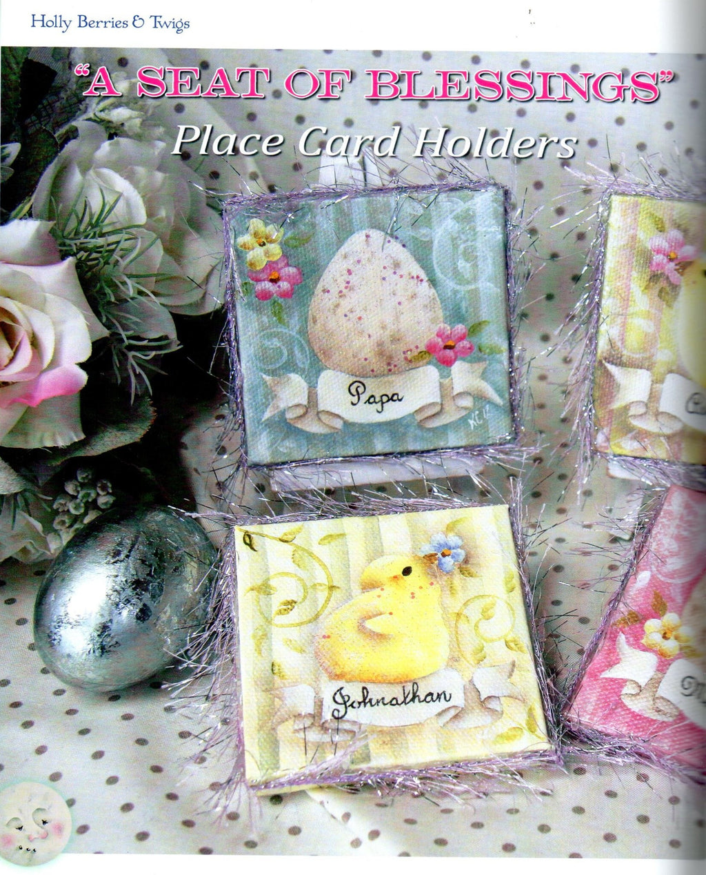 Holly Berries and Twigs - Special Blessings - Kim Christmas
