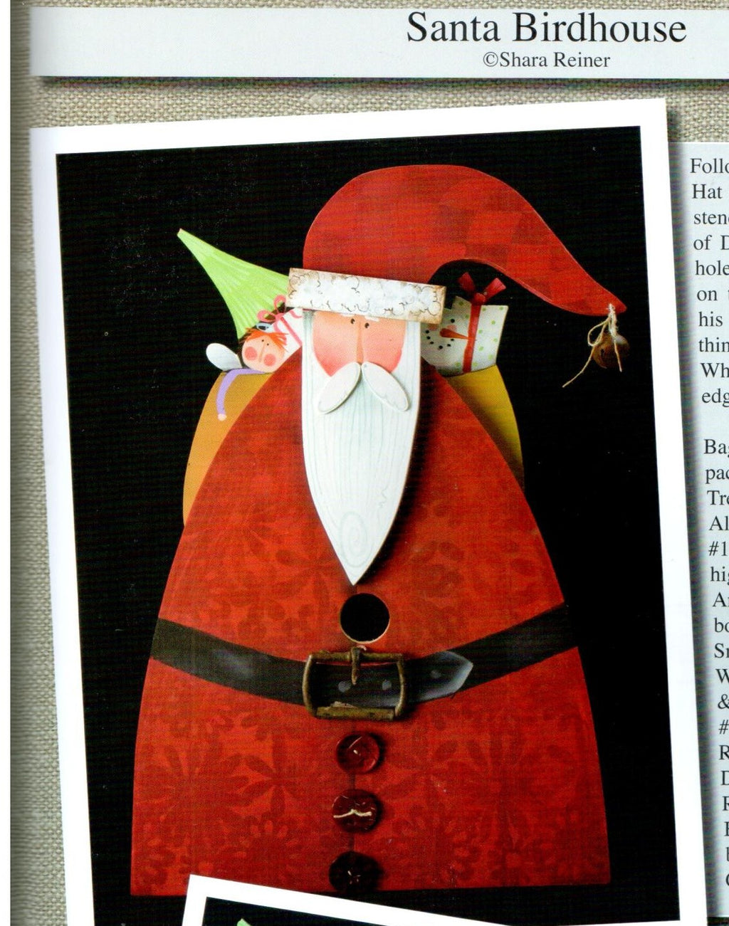 Shara's Funky Folk Art Christmas - Shara Reiner
