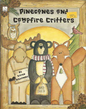 CLEARANCE: Pinecones and Campfire Critters - Karen Alexander