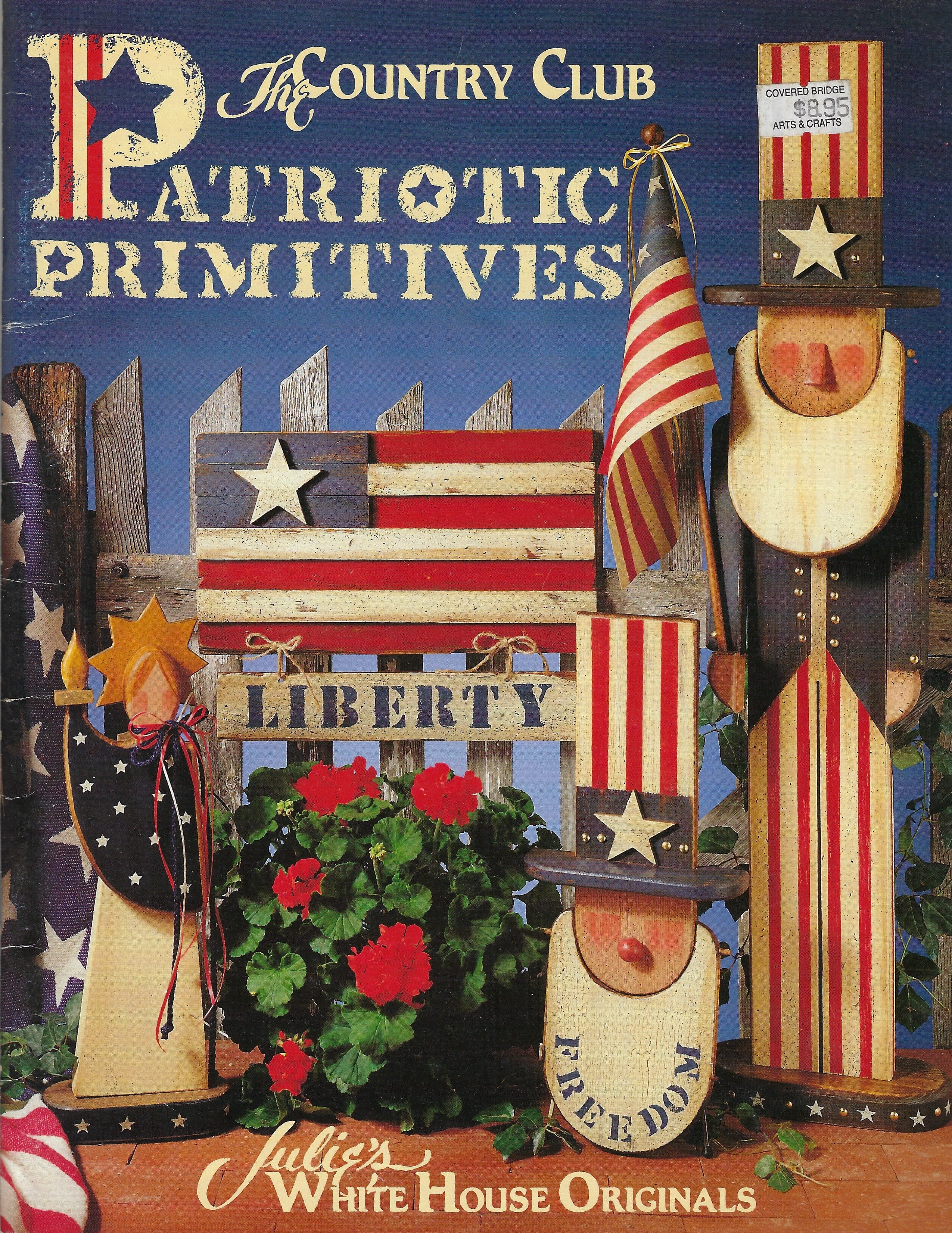 CLEARANCE: The Country Club Patriotic Primitives - Julie White