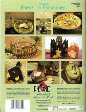 Priscilla Paints on Everything - Priscilla Hauser - OOP