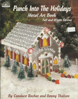 CLEARANCE: Punch Into The Holidays Metal Art Book - Candance Rochat