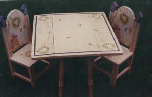 Springtime Table and Chairs - Sonja Richardson