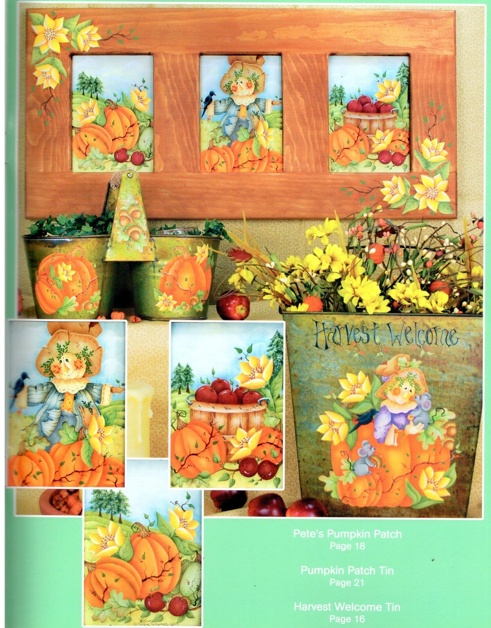 Country Seasons Posey's to Pumpkins Vol. 11 - Karen Wisner