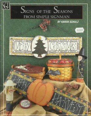 CLEARANCE: Signs of the Seasons from Simple Signman - Karen Schulz