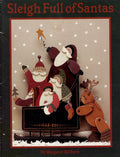 CLEARANCE: Sleigh Full of Santas - Margaret Wilburn