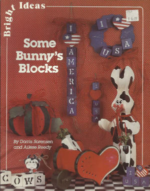 CLEARANCE: Some Bunny's Blocks - Dorris Sorensen