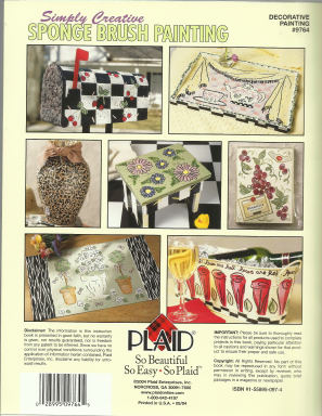 CLEARANCE: Sponge Brush Painting - Kathy Ward