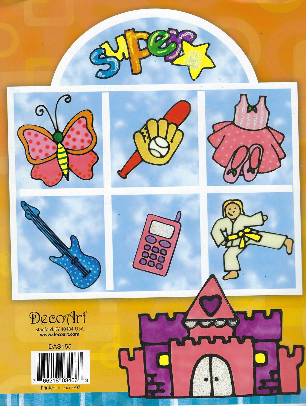 CLEARANCE: DecoArt Liquid Rainbow Sports & Sparkles (DAS155)