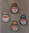 Pear Santas - Susie Saunders