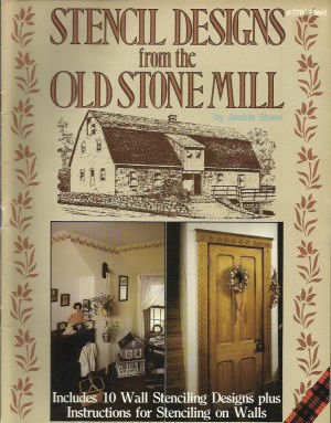 CLEARANCE: Stencil Designs from Old Stone Mill - Jackie Shaw