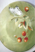 Butterfly with Cherries - Patty Stouffer