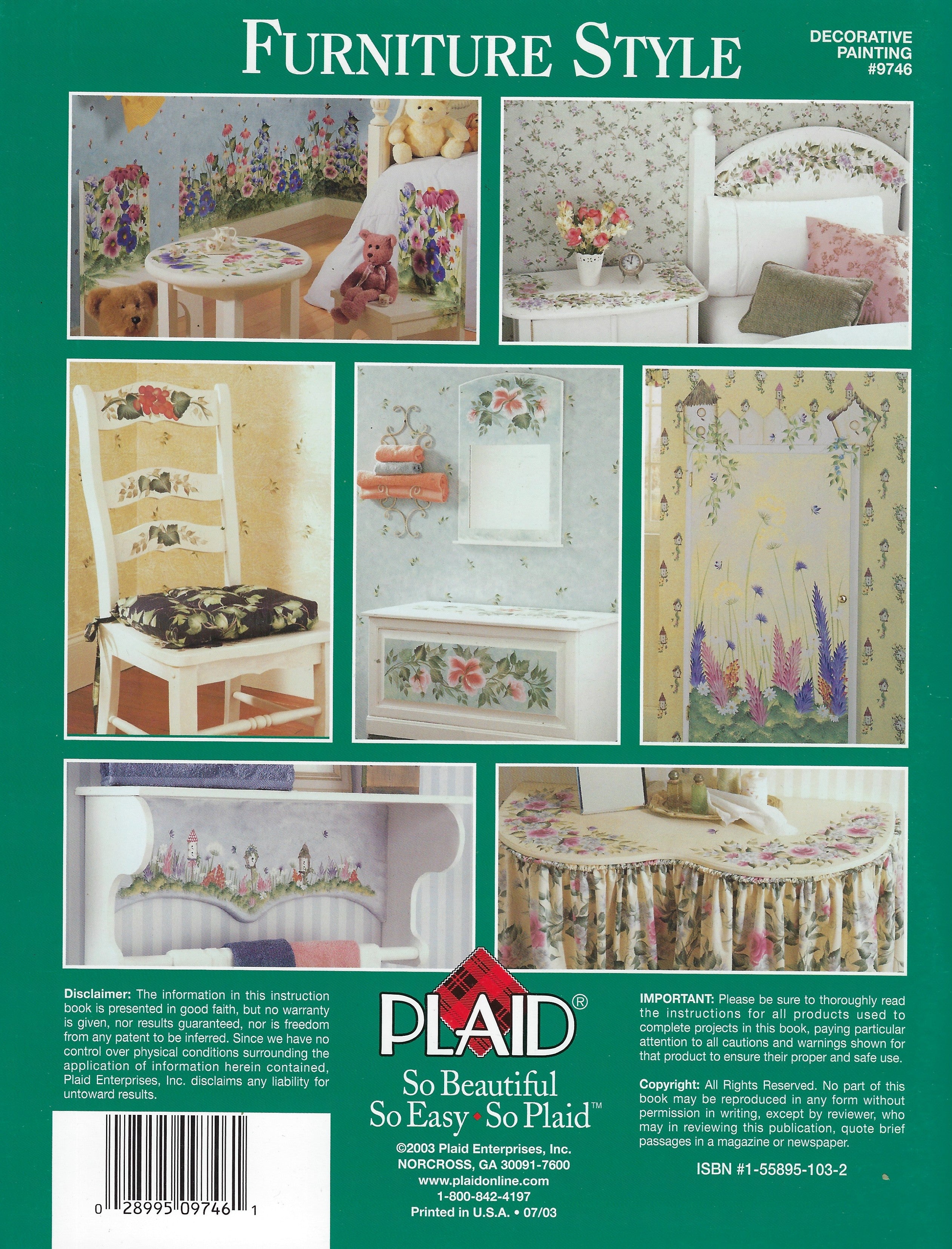 One Stroke Furniture Style - Donna Dewberry