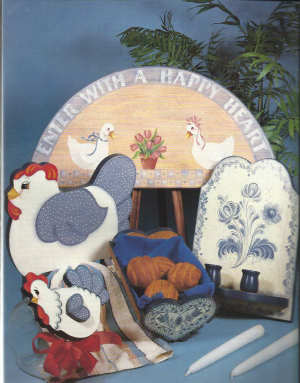 CLEARANCE: The Magic Touch with Folk Art Painting Vol 2 - Judy Mitchell