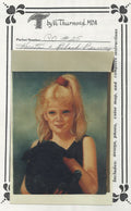 Krista and Black Bunny - Vi Thurmond PO25