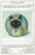 Siamese on Bowl Lid - Vi Thurmond # 69