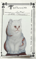 White Persian Cat - Vi Thurmond CO15