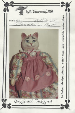 Porcelain Cat - Vi Thurmond ACR25