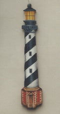 Cape Hatteras Light Ornament - Geri Tilley - OOP