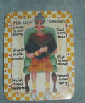 Midlife Changes Lady in Green Chair - Michele Trout
