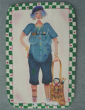 Artist with bag - Michele Trout