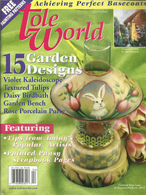 Tole World - April 2002 - OOP