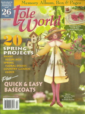 Tole World - April 2003 - OOP