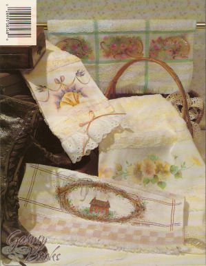Victorian Towel Painting Book - OOP