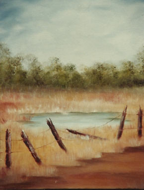 Pond in the Meadow - Sandy Krodil